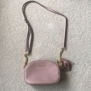 MICHAEL KORS Ginny medium crossover bag - Blush